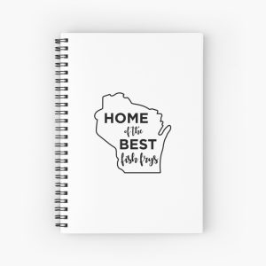 Home of the Best Fish Frys Spiral Notebook